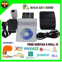 Jual Zjiang Mini Portable Bluetooth Thermal Printer Murah