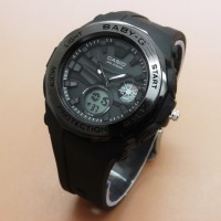 Jual Jam Tangan Wanita Casio Baby-G BGA-220 #8 Full Black Murah