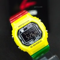 JAM TANGAN PRIA/WANITA G-SHOCK GLS 5600 TRANSPARAN RAINBOWN