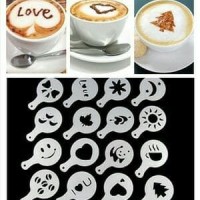 Jual Cetakan minuman kopi / coffee 16 variasi Murah