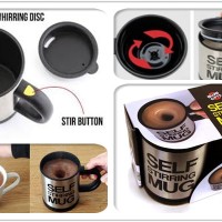 Jual AQ6778 Self Stirring Mug Gelas Pengaduk Otomati KODE X6778 Murah