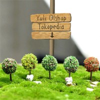Jual Miniatur Pohon Dekorasi Terrarium Mini Garden Murah
