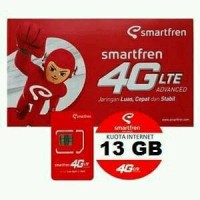 Jual Kartu Perdana Internet Smartfren 13Gb 4g Murah