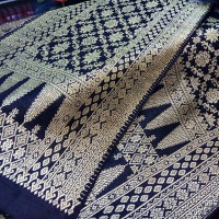Jual songket sutra asli tenun palembang lepus Murah