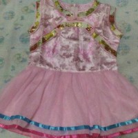 Jual Dress tutu Anak Model Shanghai (pink) Murah