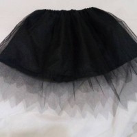 Jual kostum halloween rok tutu hitam anak 40 cm Murah