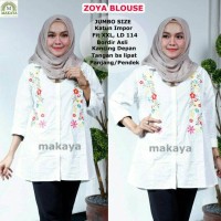 Baju Wanita Atasan Muslim Blouse Zoya