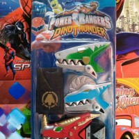 Mainan gelang power ranger suara dan lampu