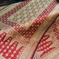 Jual songket sutra asli tenun palembang lwpus ekslusive Murah
