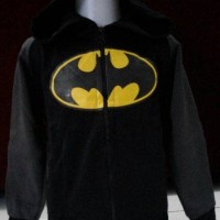 Jual JKKDL43 - Jaket Anak Batman Yellow Logo New Version Murah