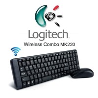 Jual Logitech Wireless Mouse & Keyboard Bundle Combo MK220 Murah