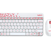 Jual Logitech MK240 Nano Receiver Wireless Mouse Keyboard WHITE Murah