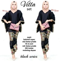 Villa Set-Setelan batik wanita murah grosir rok lilit