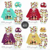 Jual setelan hijab turban baby /R237 Murah