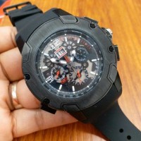 Jual jam tangan pria mewah richard mille 032 black metic super premium Murah