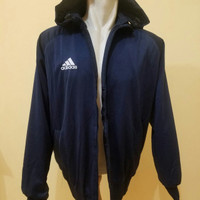 Jual JAKET PARASUT WATERPROOF BULAK BALIK MANCHESTER UNITED NAVY GRADE ORI Murah