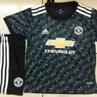 Jual JERSEY BOLA MANCHESTER UNITED AWAY KIDS/ANAK 2017/2018 GRADE ORI Murah