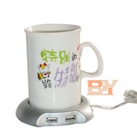 Jual Penghangat Minuman/Kopi USB 2.0 Coffee Cup Warmer Pad with 4 USB Ports Murah