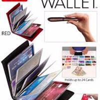 Jual Wonder Wallet / Dompet Kartu Atm dan Kartu Nama / isi 24 Murah