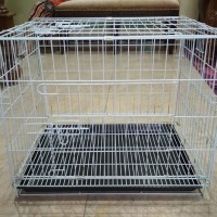Jual Kandang lipat Besi Tebal Kuat tuk kelinci anjing kucing anak macan Murah