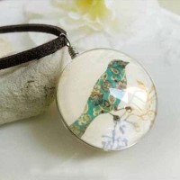 Jual Birds Floral Gemstone Necklaces Murah