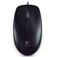 Jual Termurah !! Logitech Wired Mouse - B100 - Black Hitam - Penunjuk Pen Murah