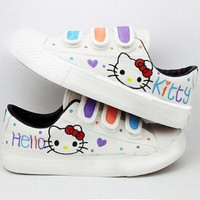 Jual Paling Laris Sneaker Hello Kitty (PRINTED) Murah