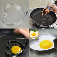 Jual BEST SELLER Cetakan Telur Telor Bentuk Hati / Egg Mold Love Murah