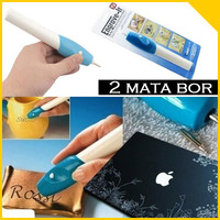 Jual PROMO Engrave It / Engraveit Pen - Akal Ukir Serbaguna (2 MATA BOR) Murah
