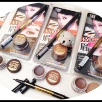 Jual Landbis / LANDBIS EYEBROW GEL 3in1 with Eyeliner + Brush Murah