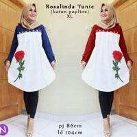 Jual Paling Laris 60307 rosalinda tunic/baju tunik murah/atasan muslim wani Murah