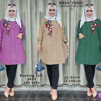 Jual Paling Laris 62205 rosa tunic/baju tunik murah/atasan muslim wanita mu Murah