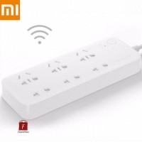 Jual Xiaomi Mi Smart Power Strip Plug Adapter with Remote Control Function Murah