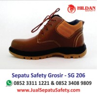Jual Harga Sepatu Safety Shoes SG 206 Hildan Safety Surabaya Murah