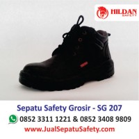Pengrajin Sepatu Safety SG 207 Lokal Hildan Safety Murah
