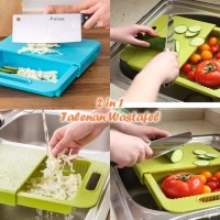 Jual 2 in 1 Talenan Wastafel (Tirisan air langsung turun ke wastafel) Murah