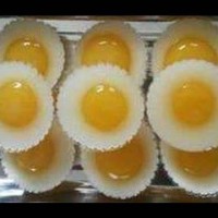 Jual Cetakan Puding Telor Telur Ceplok Mika Bergelombang (100 pcs) Murah