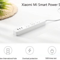 Jual Stop kontak / Colokan Listrik Xiaomi Mi Smart power + 3 USB Port 2A Murah