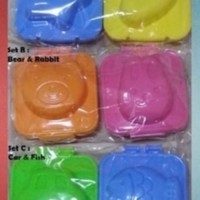 Jual Cetakan Telur nasi Kue mold rice sushi (PC) Murah