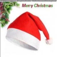 Jual topi santa claus natal merry christmas hat (PC) Murah