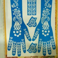 Jual Stiker Cetakan Henna Tangan Original Harga Murah Murah