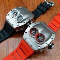 Jual jam tangan pria richard mille silver batre doubleturbilon garansi 6bln Murah