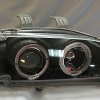 PROMO EAGLE EYES HEADLAMP HONDA GENIO 92-95 BLACK HOUSING