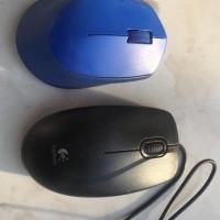 Jual Mouse logitech wireless M280 dan B100 ORI + Bag Pack Mini Murah