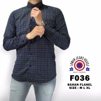 Jual Kemeja Flanel Motif Flannel Pria Cowok Slim Fit Lengan Panjang Murah