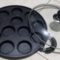 Jual CETAKAN 12 DATAR WINGKO BABAT KUE CUBIT APEM MINI TELUR ANTI LENGKET Murah