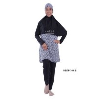 Baju Renang Wanita Muslimah Jumbo XXL dan 4L Dewasa Sulbi-SBDP-304-B