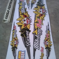 Jual Striping Sticker Lis Variasi All Bebek-All Motor Barong -4 Murah
