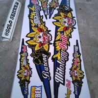 Jual Striping Sticker Lis Variasi All Bebek-All Motor Barong -3 Murah