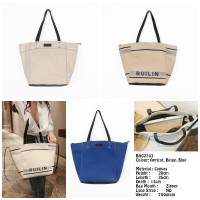 Jual Tas Kanvas Wanita Import Canvas Tote Bag BAG2743 Murah